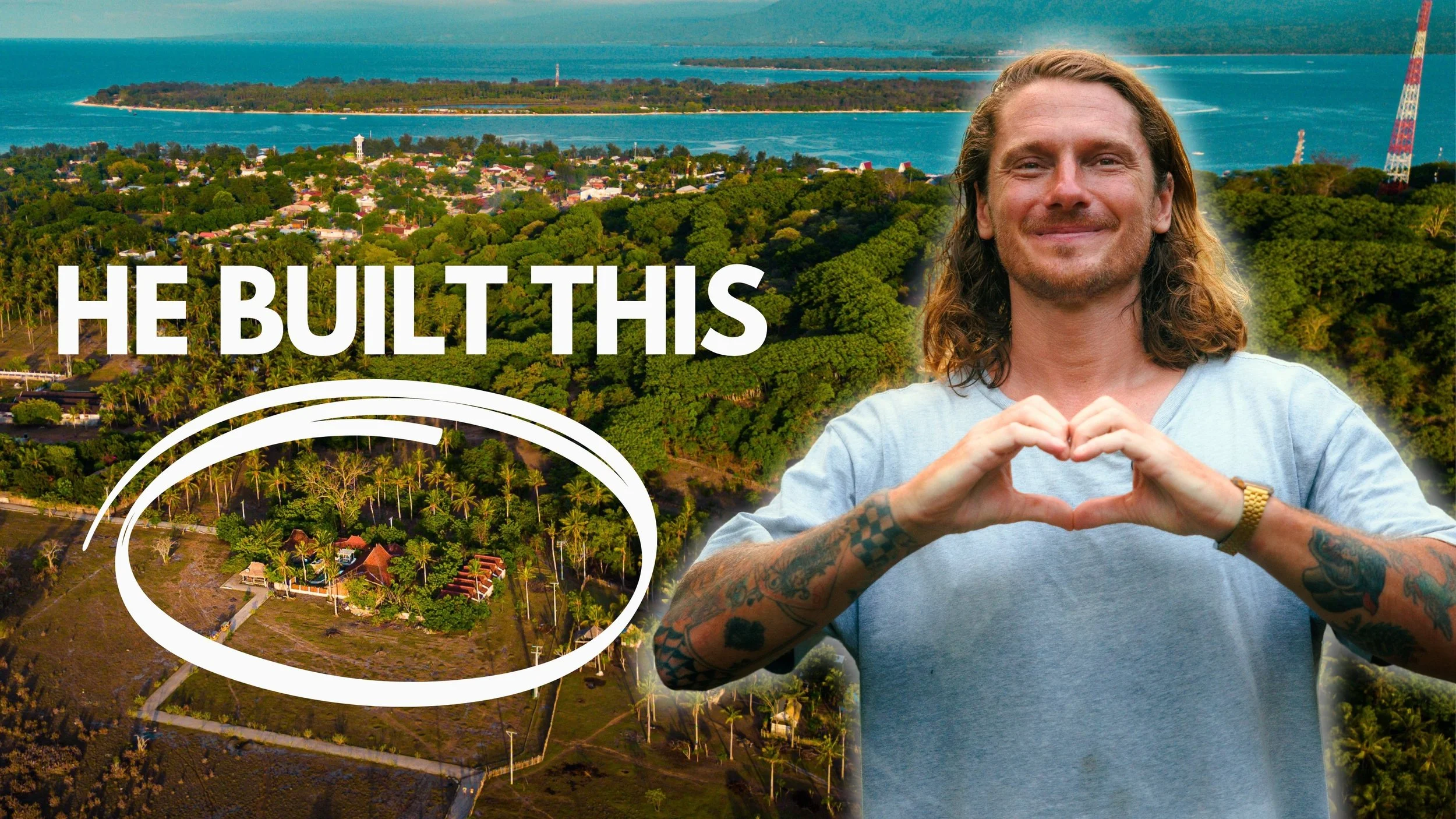 Lost traveler spends 13 years building resort in paradise